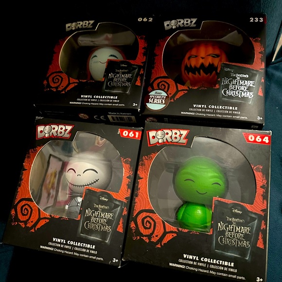 Disney’s The Nightmare Before Christmas Set of Dorz - Picture 1 of 3